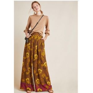 NWT Anthropologie “Maeve” Terrance Floral Pants